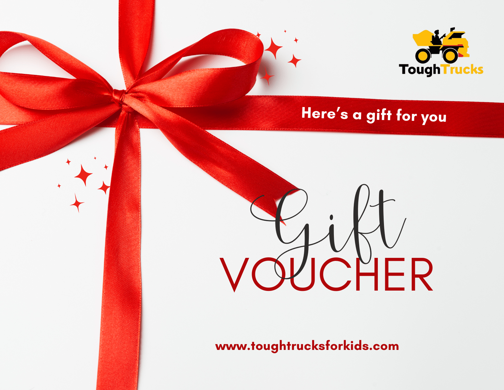 Gift Voucher by Tough Trucks for Kids
