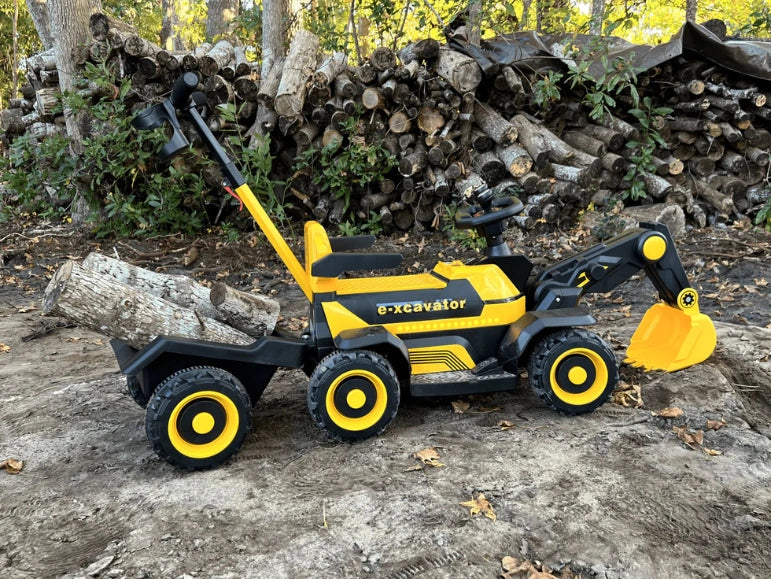 Pic of a Log on the Little Ones First Digger by Tough Trucks for Kids