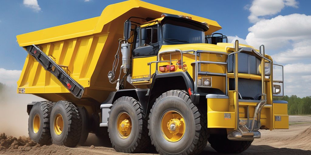 big dump truck for kids