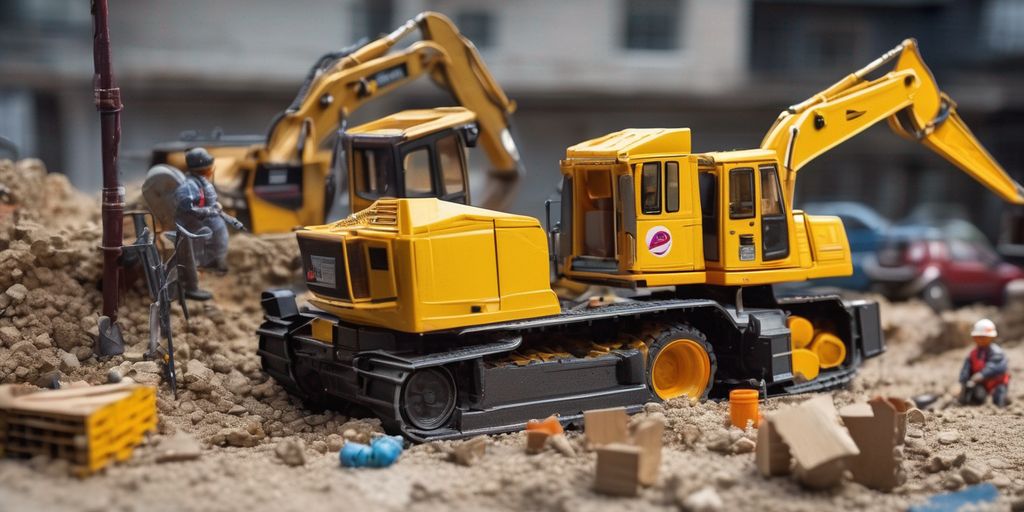 miniature construction toys