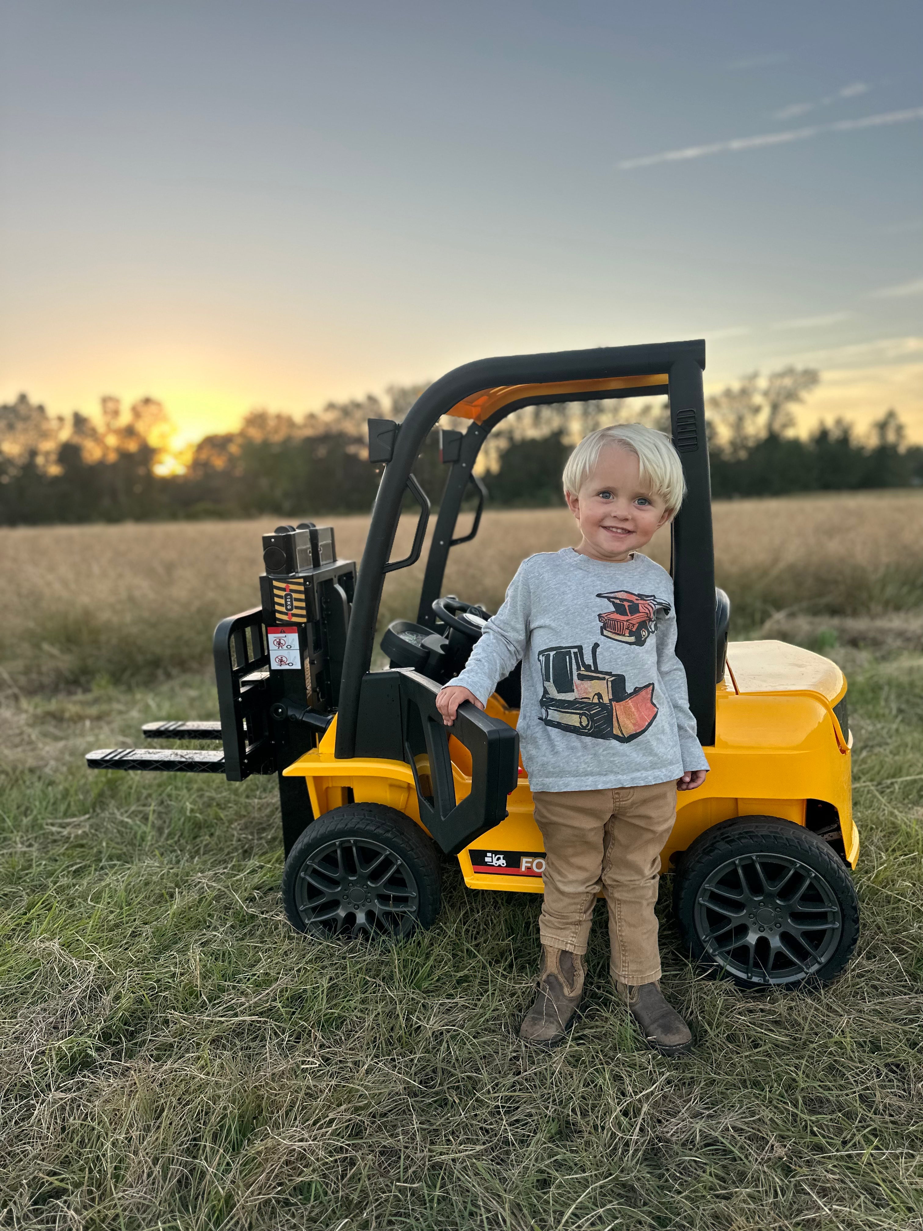 Toddler forklift sales