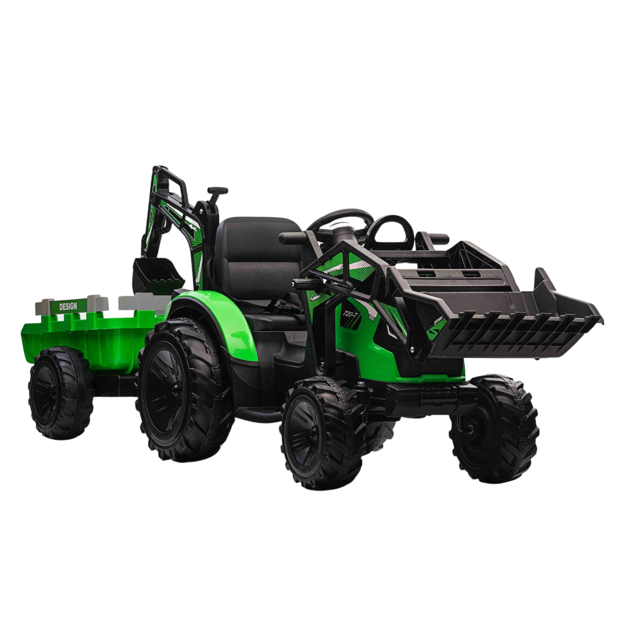 Kids battery powered tractors on sale